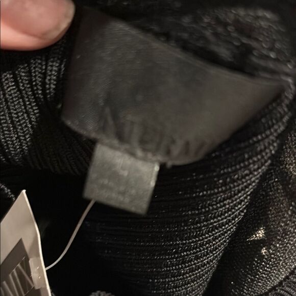 INTERMIX Black Ruffled  Bodysuit - Picture 5 of 5